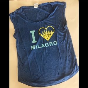 Milagro brand shirt